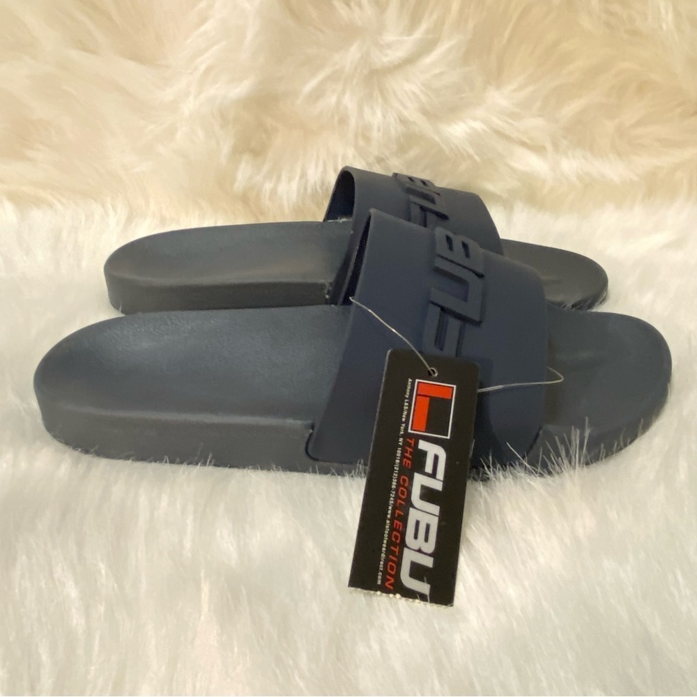 Fubu‎ Shoes Slides Mens Size 9 Sandal’s Slip On Navy New